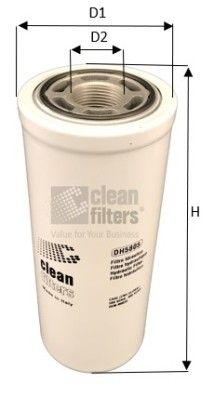 CLEAN FILTERS Фильтр, система рабочей гидравлики DH5805